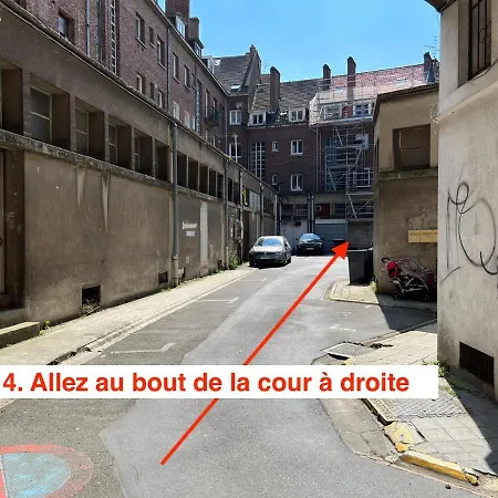 1 A Africa, 30m2, Centre, Balcon Valenciennes